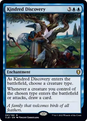 Kindred Discovery (81), Commander Legends: Battle for Baldur's Gate — Magic card price
