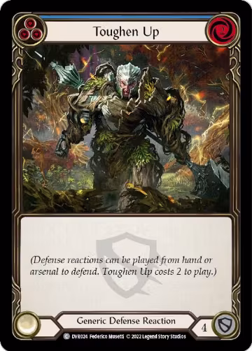 Toughen Up (DVR024), Classic Battles: Rhinar vs Dorinthea — Flesh & Blood card price