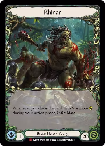 Rhinar (RVD001), Classic Battles: Rhinar vs Dorinthea — Flesh & Blood card price