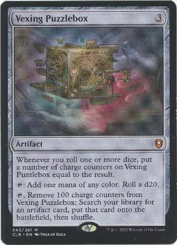Vexing Puzzlebox (343), Commander Legends: Battle for Baldur's Gate — Magic card price