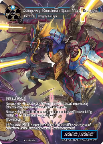 Zweihunter, Mechanized Round Table Destroyer (D3 Buy a Box), Promo Cards — Force of Will card price