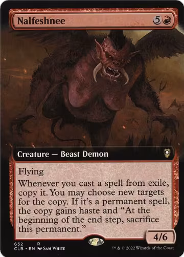 Nalfeshnee (Extended Art) (632), Commander Legends: Battle for Baldur's Gate — Magic card price