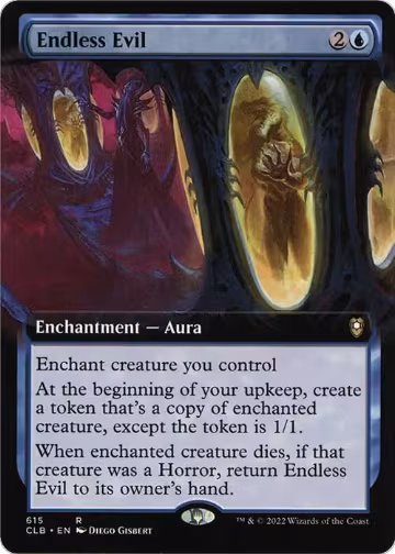Endless Evil (Extended Art) (615), Commander Legends: Battle for Baldur's Gate — Magic card price