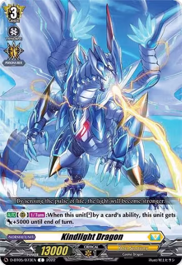 Kindlight Dragon (D-BT05/073EN), D-BT05: Triumphant Return of the Brave Heroes — Vanguard card price