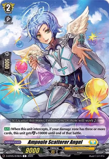 Ampoule Scatterer Angel (D-BT05/078EN), D-BT05: Triumphant Return of the Brave Heroes — Vanguard card price