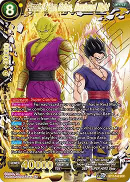 Piccolo & Son Gohan, Newfound Might (BT17-148), Ultimate Squad — DB Super card price