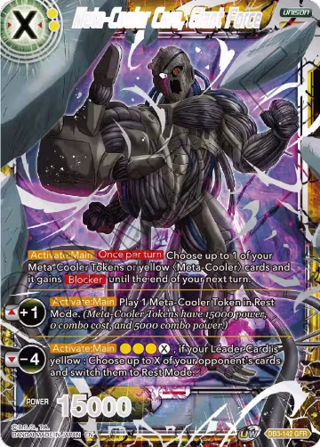 Meta-Cooler Core, Giant Force (Tournament Pack Vol. 8) (DB3-142), Tournament Promotion Cards — DB Super card price