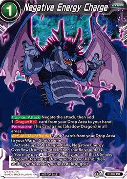 Negative Energy Charge (Tournament Pack Vol. 8) (P-389), Tournament Promotion Cards — DB Super card price