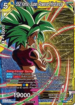 SS2 Kefla, Super-Powered Hindrance (Tournament Pack Vol. 8) (Winner) (P-390), Tournament Promotion Cards — DB Super card price