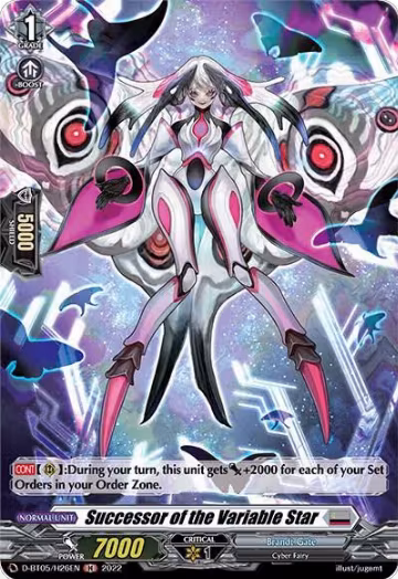 Successor of the Variable Star (Holo) (D-BT05/H26EN), D-BT05: Triumphant Return of the Brave Heroes — Vanguard card price