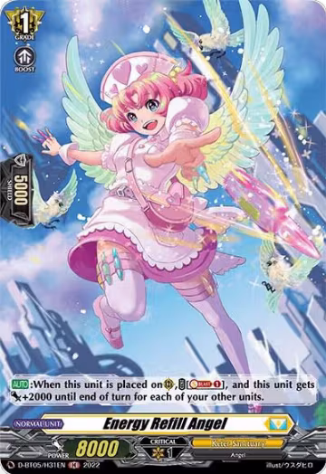 Energy Refill Angel (Holo) (D-BT05/H31EN), D-BT05: Triumphant Return of the Brave Heroes — Vanguard card price