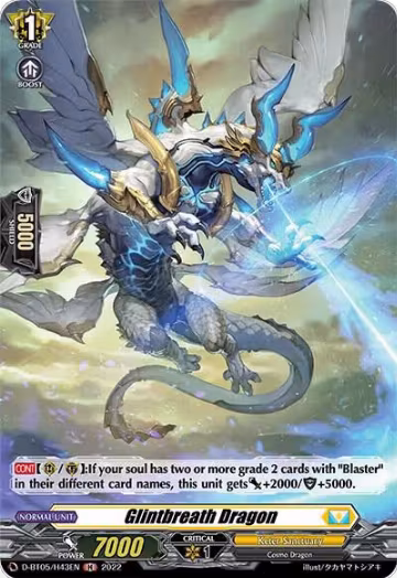 Glintbreath Dragon (Holo) (D-BT05/H43EN), D-BT05: Triumphant Return of the Brave Heroes — Vanguard card price