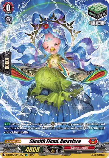 Stealth Fiend, Amaviera (SP) (D-BT05/SP19EN), D-BT05: Triumphant Return of the Brave Heroes — Vanguard card price