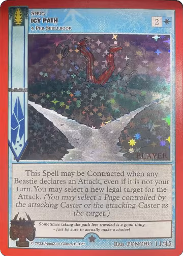 Icy Path (Player Stamped) (11/45), Caster's Cup Promo Cards — MetaZoo card price