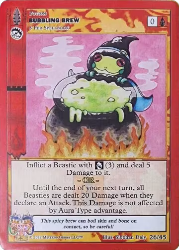 Bubbling Brew (26/45), Caster's Cup Promo Cards — MetaZoo card price