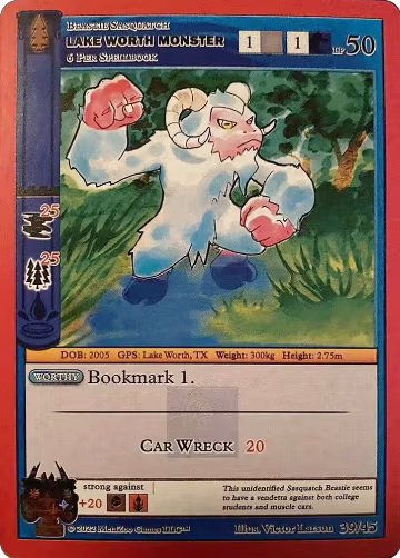 Lake Worth Monster (39/45), Caster's Cup Promo Cards — MetaZoo card price
