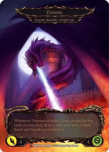 Invoke Dominia // Dominia (Marvel) (UPR008) — card price