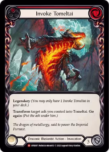 Invoke Tomeltai // Tomeltai (UPR007), Uprising — Flesh & Blood card price