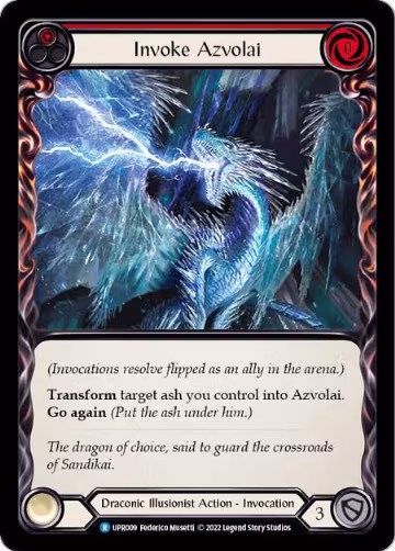 Invoke Azvolai // Azvolai (UPR009), Uprising — Flesh & Blood card price