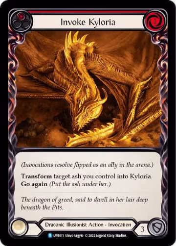 Invoke Kyloria // Kyloria (UPR011), Uprising — Flesh & Blood card price