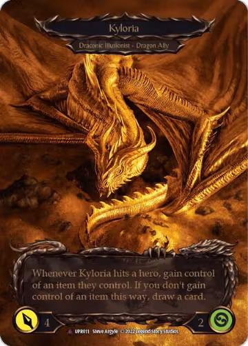 Invoke Kyloria // Kyloria (Marvel) (UPR011), Uprising — Flesh & Blood card price