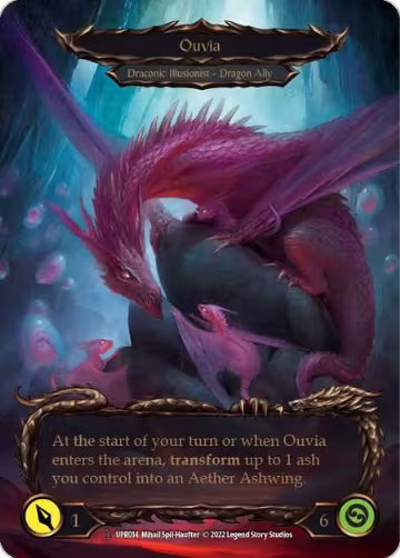Invoke Ouvia // Ouvia (Marvel) (UPR014), Uprising — Flesh & Blood card price