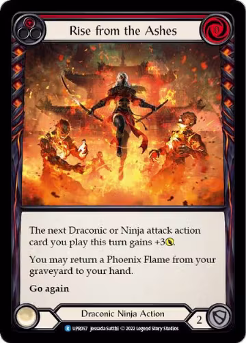 Rise from the Ashes (Red) (UPR057), Uprising — Flesh & Blood card price
