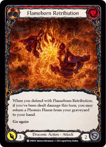 Flameborn Retribution (UPR095), Uprising — Flesh & Blood card price