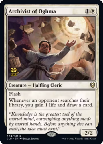 Archivist of Oghma (4), Prerelease Cards — Magic card price