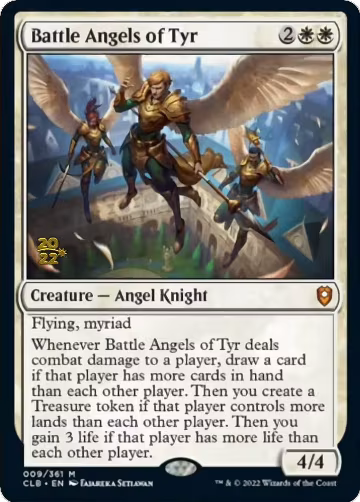 Battle Angels of Tyr (9), Prerelease Cards — Magic card price