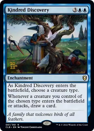 Kindred Discovery (81), Prerelease Cards — Magic card price