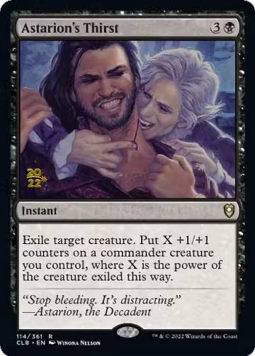 Astarion's Thirst (114), Prerelease Cards — Magic card price