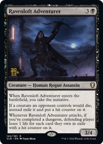 Ravenloft Adventurer (142), Prerelease Cards — Magic card price