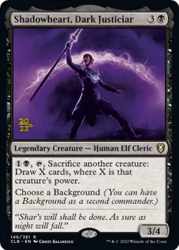 Shadowheart, Dark Justiciar (146), Prerelease Cards — Magic card price