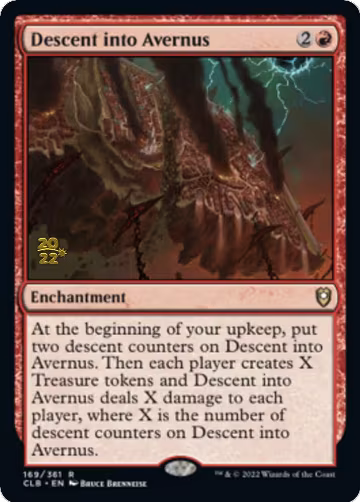 Descent into Avernus (169), Prerelease Cards — Magic card price