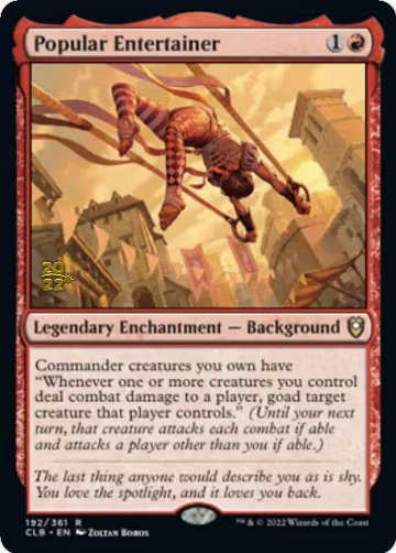 Popular Entertainer (192), Prerelease Cards — Magic card price