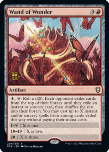 Wand of Wonder (204), Prerelease Cards — Magic card price
