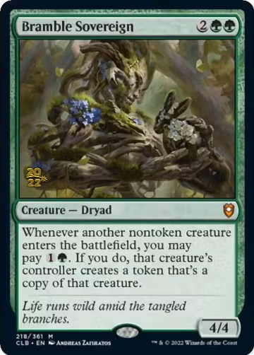 Bramble Sovereign (218), Prerelease Cards — Magic card price