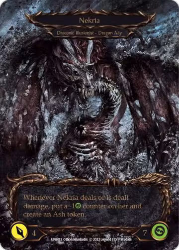 Invoke Nekria // Nekria (Marvel) (UPR013), Uprising — Flesh & Blood card price