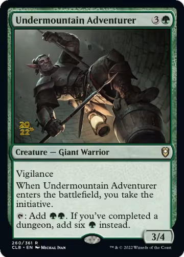 Undermountain Adventurer (260), Prerelease Cards — Magic card price