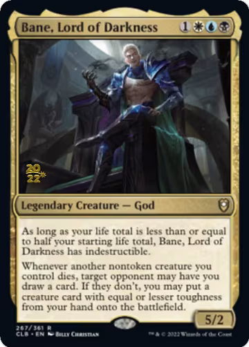 Bane, Lord of Darkness (267), Prerelease Cards — Magic card price