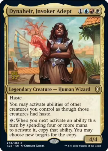 Dynaheir, Invoker Adept (273), Prerelease Cards — Magic card price
