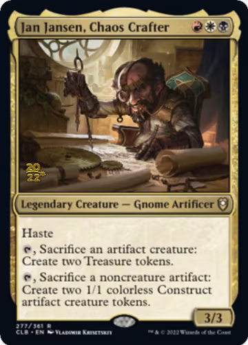 Jan Jansen, Chaos Crafter (277), Prerelease Cards — Magic card price