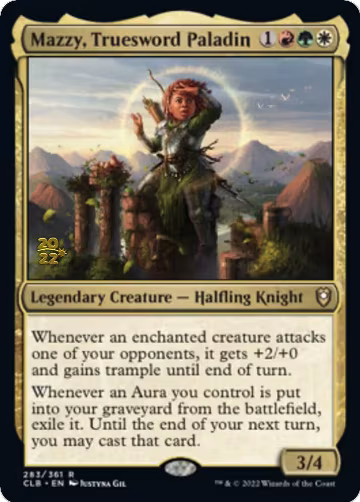 Mazzy, Truesword Paladin (283), Prerelease Cards — Magic card price