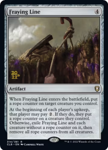 Fraying Line (314), Prerelease Cards — Magic card price