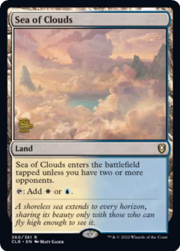 Sea of Clouds (360), Prerelease Cards — Magic card price