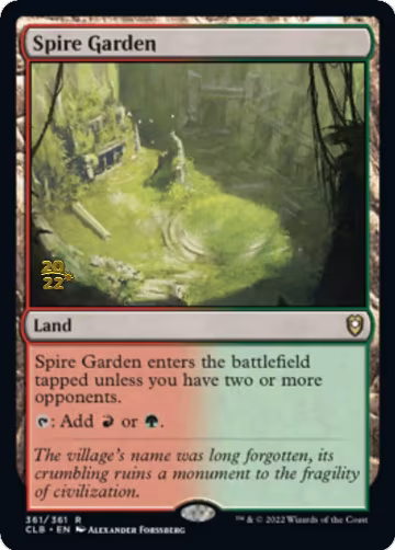 Spire Garden (361), Prerelease Cards — Magic card price