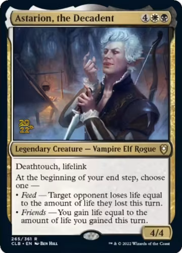 Astarion, the Decadent (265), Prerelease Cards — Magic card price