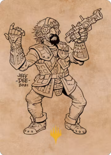 Jan Jansen, Chaos Crafter Art Card (Gold-Stamped) (66), Art Series: Commander Legends: Battle for Baldur's Gate — Magic card price