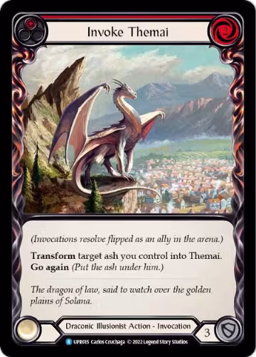 Invoke Themai // Themai (UPR015), Uprising — Flesh & Blood card price